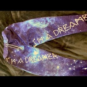 Galaxy sweatpants